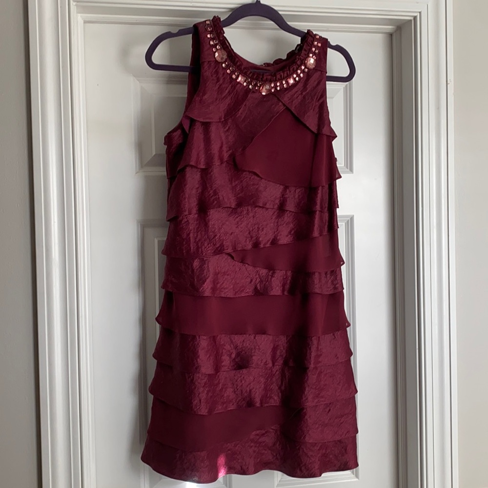 Beautiful Merlot Colored Dress